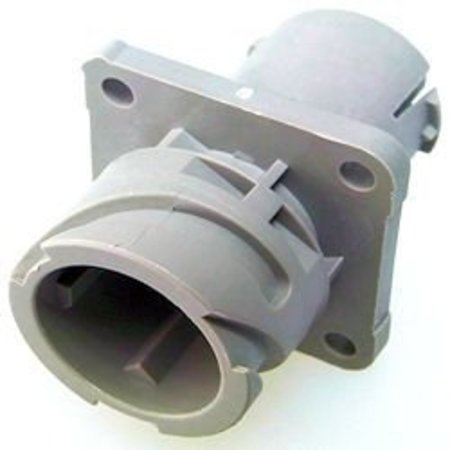 ITT CANNON Circular Din Connector, 4 Contact(S), Male, Cable And Panel Mount, Crimp Terminal, Receptacle 121583-0005